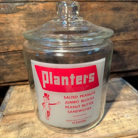 Vintage Planters ガラスキャニスター 19-9