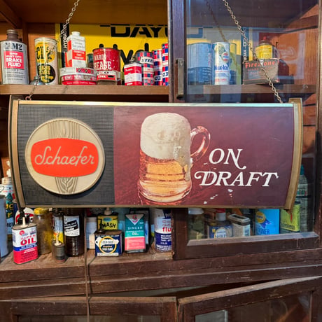 Vintage  Schaefer Beer ライトサイン 17-327