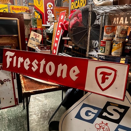 Vintage Firestone SIGN 1-40-１