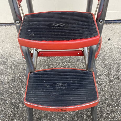 COSCO　ヴィンテージ　キッチンステップスツールチェアー　15-66