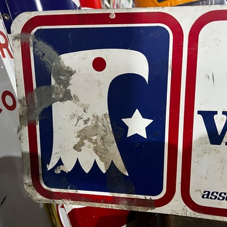 Vintage NAMCO APPROVED 両面SIGN 19-108-130