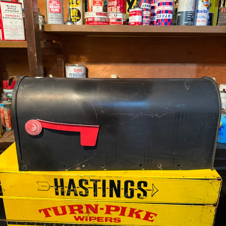 Vintage Mailbox Black 18-74