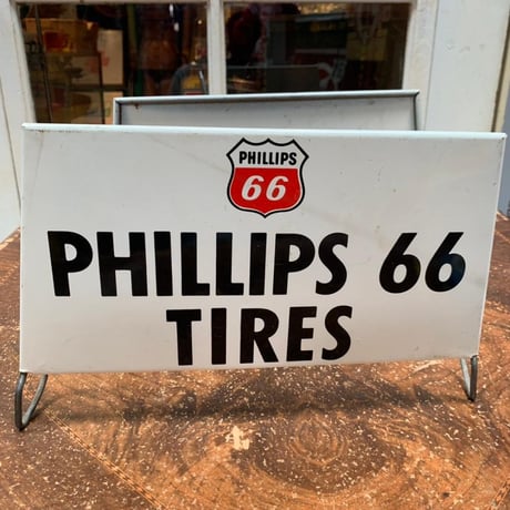PHILLIPS 66 TIRES　ヴィンテージ　ディスプレイラック　(11)228