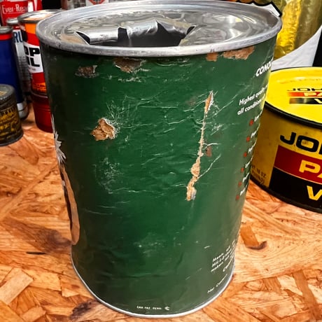Vintage Motor Gas Oil Can 16-c-73