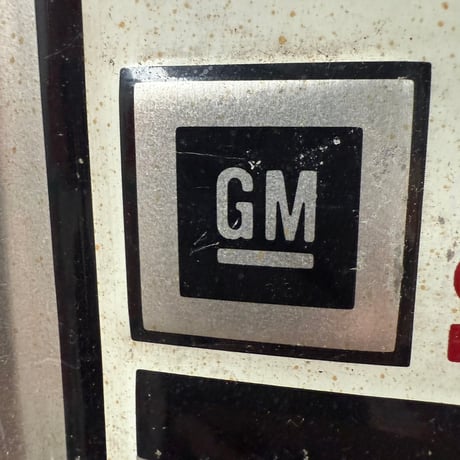 Vintage GM AUTHORIZED SERVICE 看板 18-123