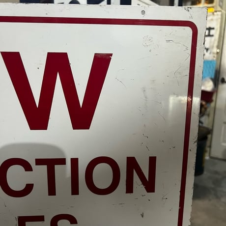 Vintage SLOW SIGN 19-108-51