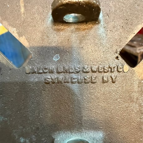 Vintage WILLIAMSTOWN FD MEMBER  アイアンサイン 19-185-6