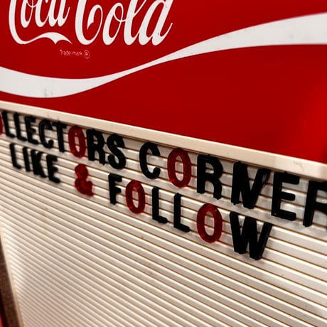 Vintage　Coca-cola  メニューボード　20-97