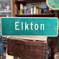 Vintage Elkton ロードサイン 18-33