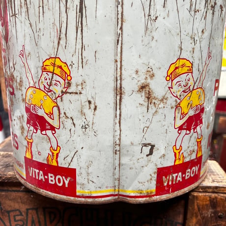 Vintage Vita-Boy Potato Chips Can 19-284
