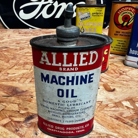 Vintage ALLIED OIL CAN 16-c-46