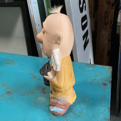 ヴィンテージ　RETIREMENT FOUND　セラミック　貯金箱　15-202