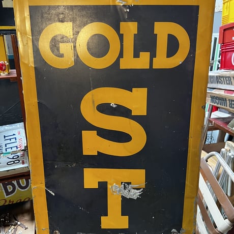 GOLD　STAMPS　ヴィンテージ大型看板　14-152