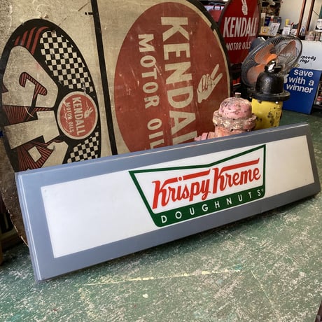 Krispy Kreme　ヴィンテージ　プラスチック大型看板　16-237