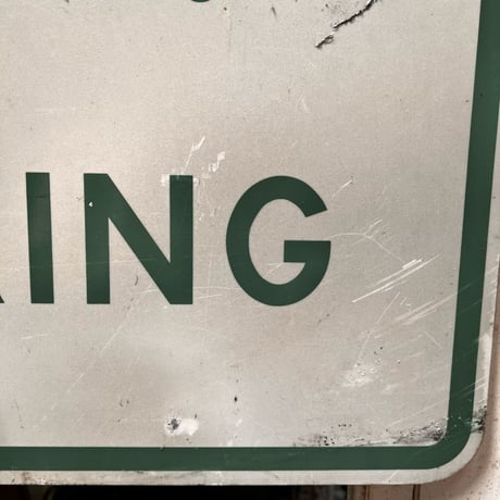 Vintage PARKING SIGN 19-155