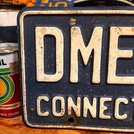 Vintage License Plate コネチカット州 19-107-9