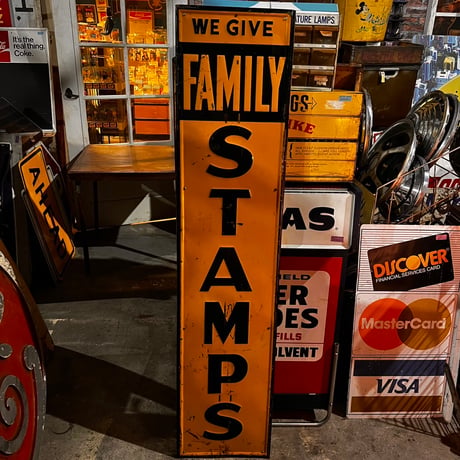 Vintage STAMPS Sign 20-125