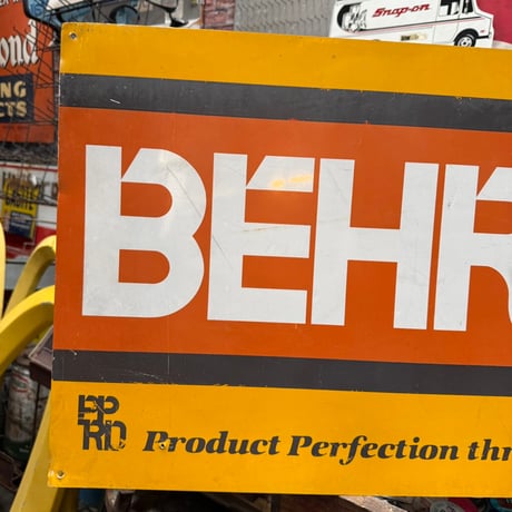 Vintage BEHR  Advertising 看板 21-252