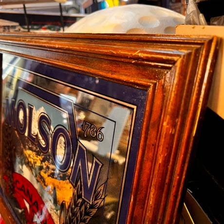 Vintage パブミラー MOLSON 18-88