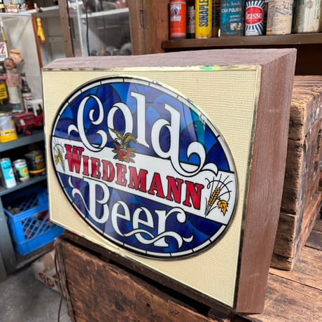 Vintage WIEDEMANN BEER ライト 19-226