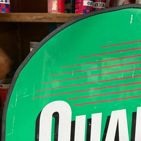 Vintage QUAKER STATE 両面看板 19-108-131