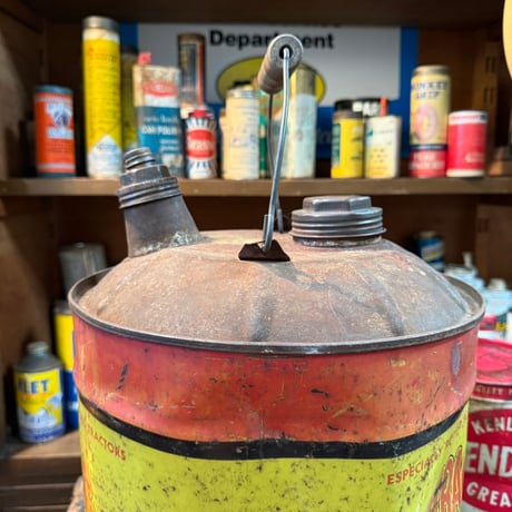 Vintage REED’S TRACTR-LUBE 5ガロン缶 21-297