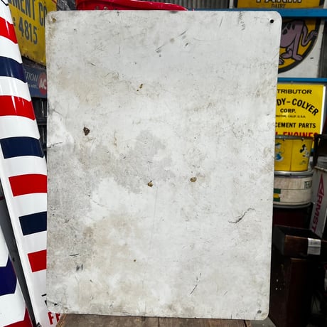 Vintage CAUTION SIGN 19-108-54