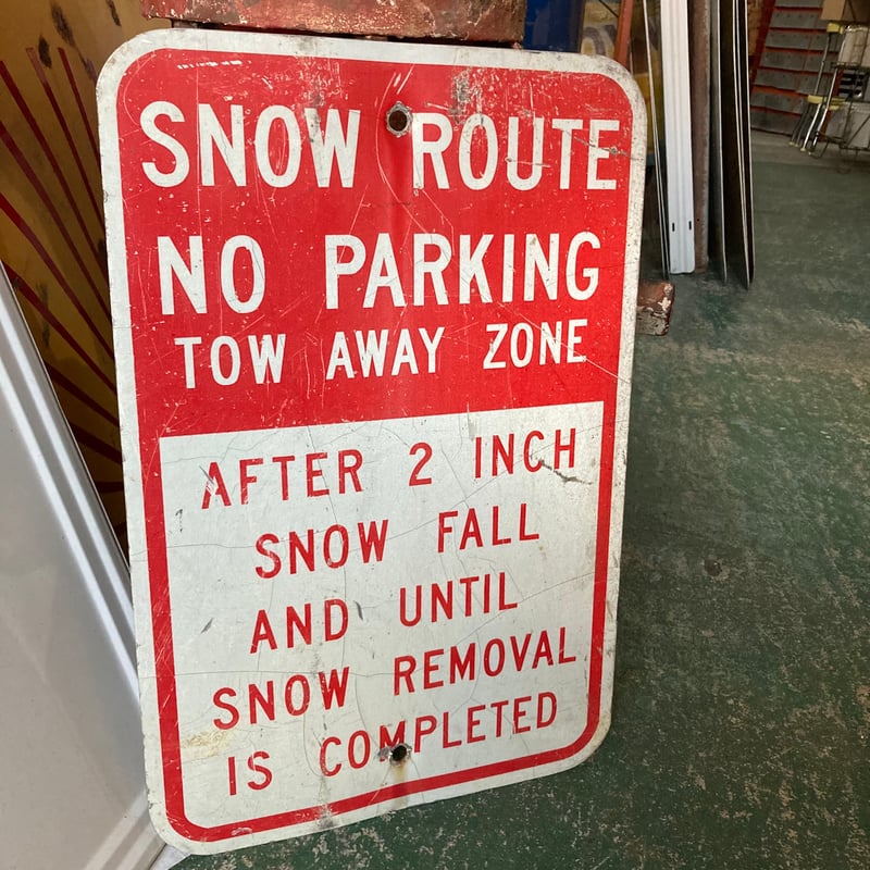 ヴィンテージ ロードサイン 道路標識 16-46-19 | BigBear Online Store