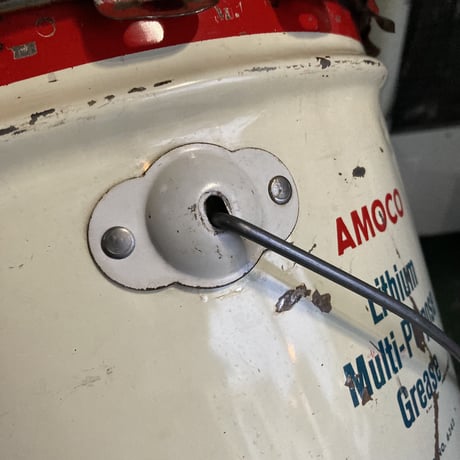 AMOCO　ヴィンテージ　グリース缶　16-243