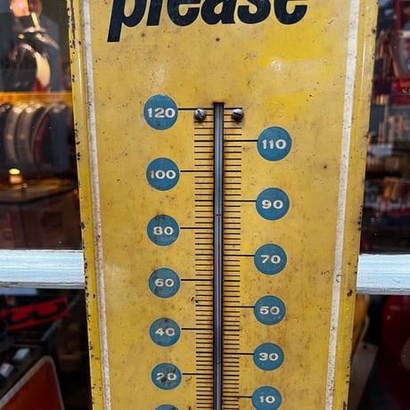 Vintage PEPSI THERMOMETER 18-104-1