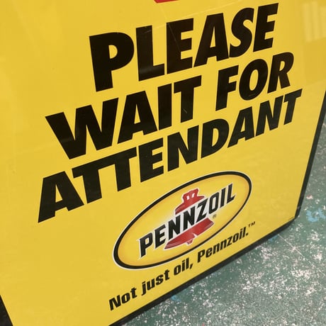 PENNZOIL　ヴィンテージ　看板