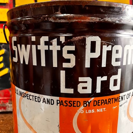 Vintage　Swift’s　Premium　Lard　can19-236