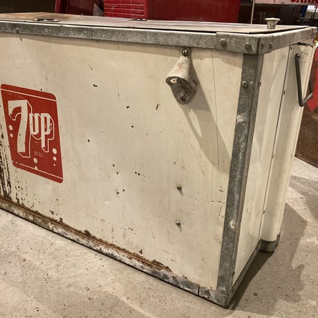7UP　ヴィンテージ　大型　クーラーボックス　11-193
