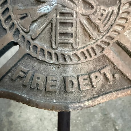 Vintage VERONA FIRE DEPT アイアンサイン 19-185-2