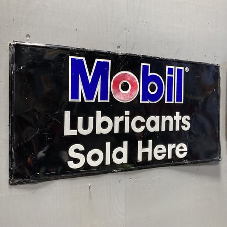 Mobil　ヴィンテージ　大型看板　15-267