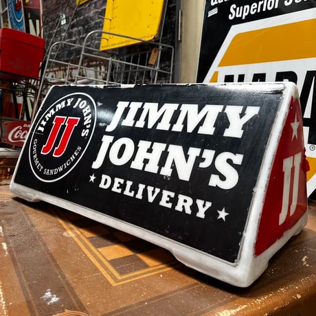 Vintage Jimmy John's Delivery Sign s-16-4-2