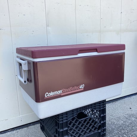 Coleman SteelBelted40　ヴィンテージ　クーラーボックス　12-261