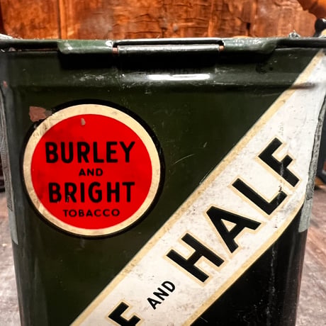 Vintage HALF & HALF TOBACCO CAN 19-122-13