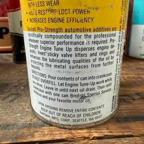 Vintage BARDAHL OIL CAN 20-200-10