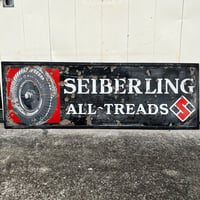 SEIBERLING　ヴィンテージ　ホーロー看板　16-s-15