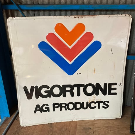 VIGORTONE AG PRODUCTS　ヴィンテージ　大型看板　13-404