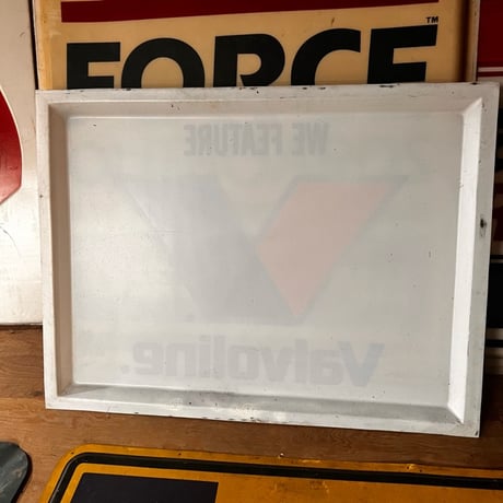 Vintage Valvoline SIGN PLASTIC製 19-287-1