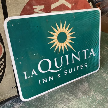 RED LOBSTER × LA QUINTA　ヴィンテージ　大型両面看板　14-388-8