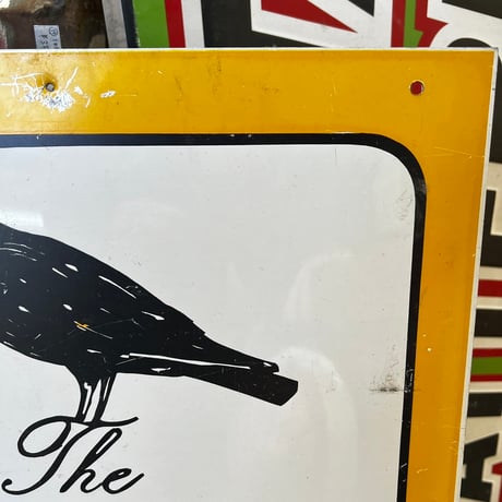 Vintage RAVEN Company 両面 SIGN 17-362-10