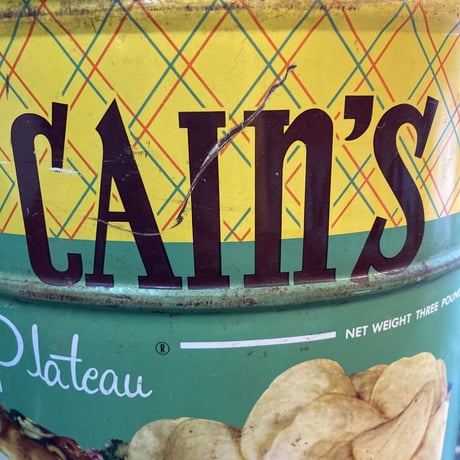 CAIN′S　ヴィンテージ　ポテトチップス缶　12-267