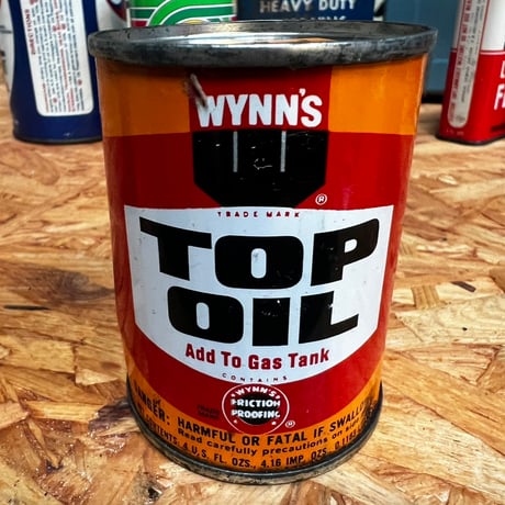 Vintage WYNN’S TOP OIL CAN 16-c-56