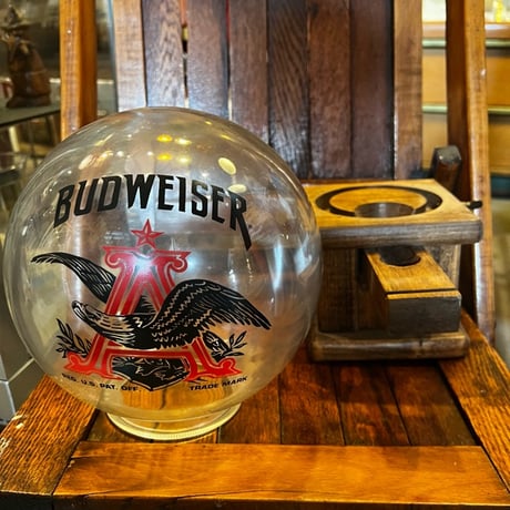 Vintage BUDWEISER 木製ガムボールマシン 17-355