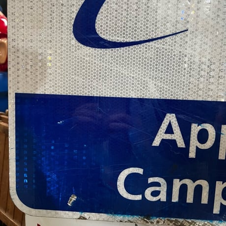 Vintage AAA Approved Campground 両面 看板 19-201-5