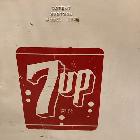 7UP　ヴィンテージ　大型　クーラーボックス　11-193