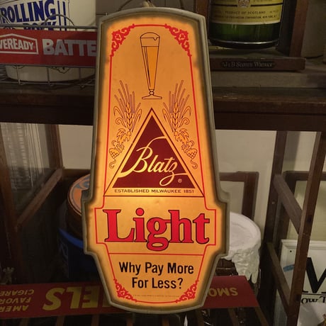 BLATZ LIGHT　ヴィンテージ　ウォールライト　16-321